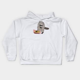 French Fry Raccoon! Kids Hoodie